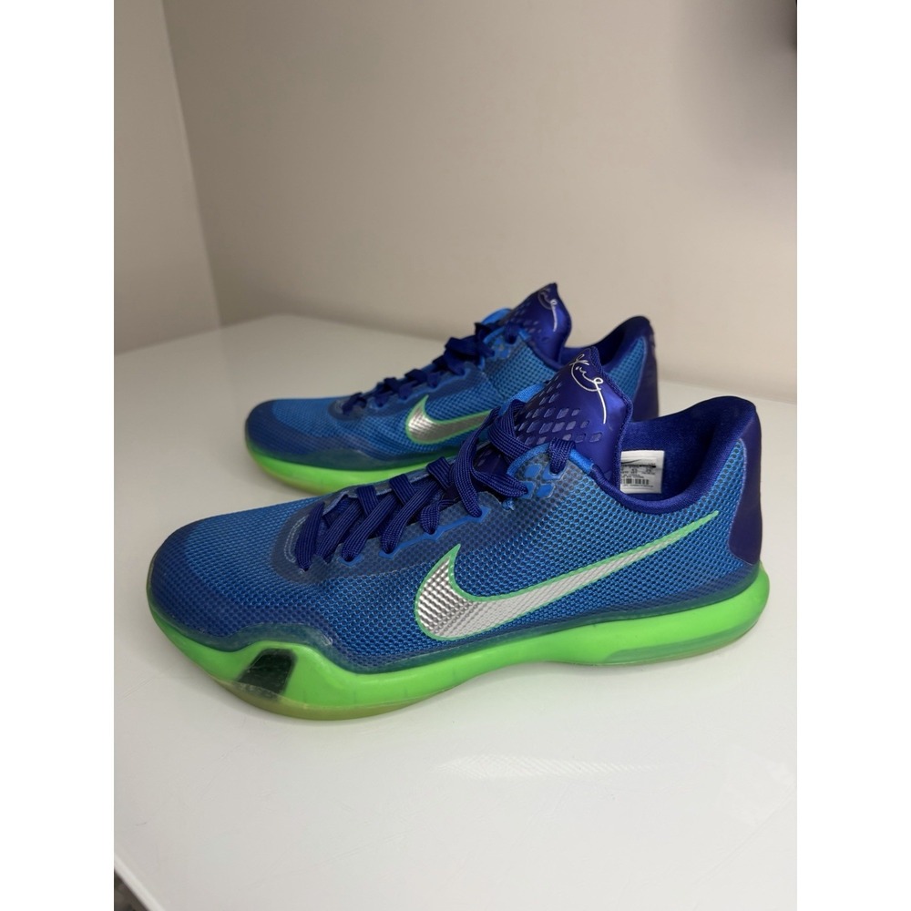 Men's Nike Kobe X Elite Low Emerald City Size 11 Shoes Sneakers